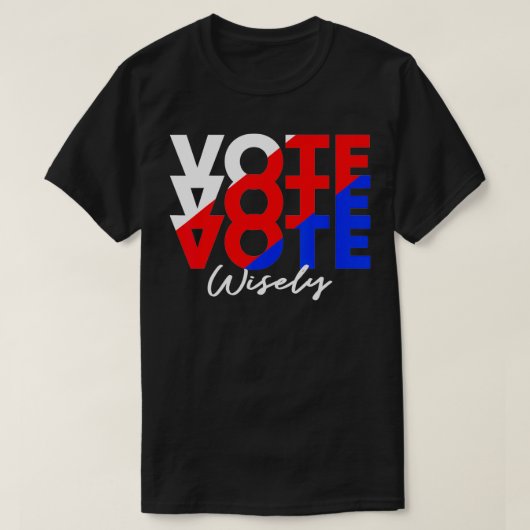 Stemming: woensdag stemming t-shirt (Design voorkant)