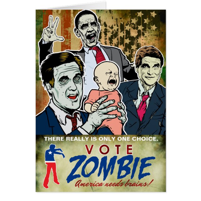 Stemming: Zombie-kaart 2012 (Voorkant)
