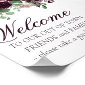 Stemmingen | Dramatische wijn Uit de stad Gasten Poster (Hoek)