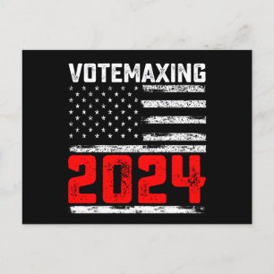 StemmingMaxing 2024 Trump presidentsverkiezingen Briefkaart