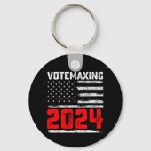 StemmingMaxing 2024 Trump presidentsverkiezingen Sleutelhanger (Voorkant)