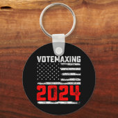 StemmingMaxing 2024 Trump presidentsverkiezingen Sleutelhanger (Voorkant)