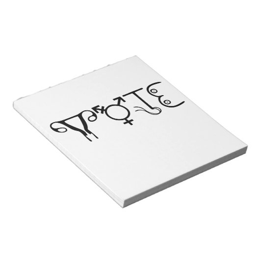 STEMMINGSBEELD NOTITIEBLOK (Schuin)