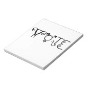 STEMMINGSBEELD NOTITIEBLOK (Linkerzijde)