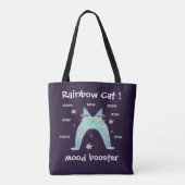 Stemmingsbooster schattige kat tote bag (Achterkant)