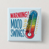 stemmingsmeter vierkante button 5,1 cm (Voorkant)