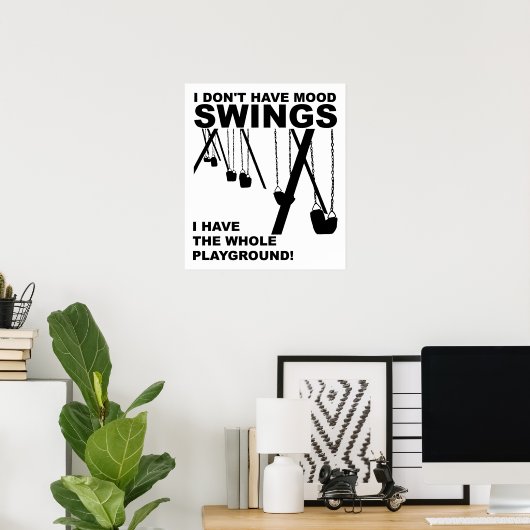 Stemmingsplein Grappige Poster (Thuiskantoor)