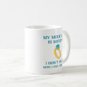 Stemmingsring ontbreekt koffiemok (Voorkant rechts)