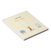 Stemmingtracker | Aangepaste gevoelens en grafiek  Notitieblok (Schuin)