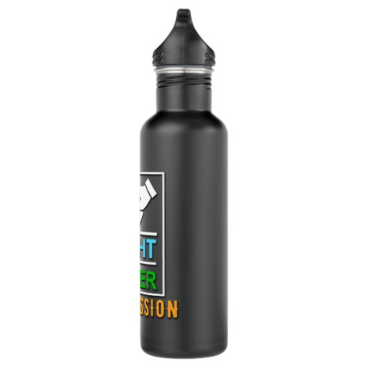 Stemonthouding - verkiezingsontwerp waterfles  (Rechts)