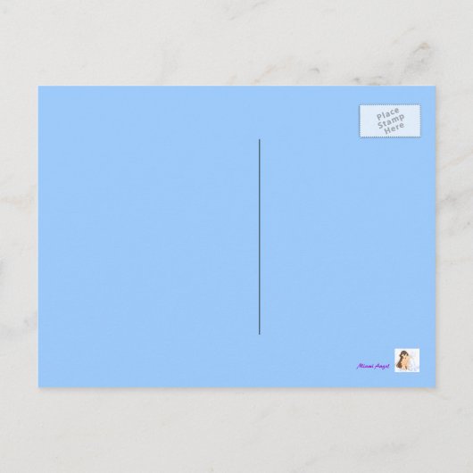 Stempartij Uitnodiging Briefkaart (Achterkant)