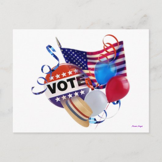 Stempartij Uitnodiging Briefkaart (Voorkant)