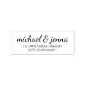 Stempel aangepast retouradres (Afrduk)