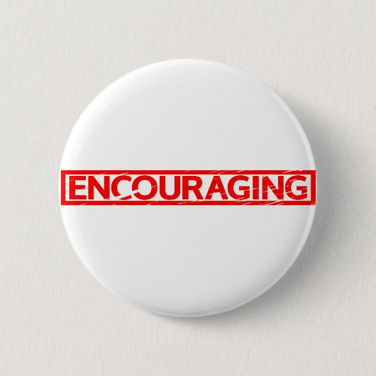 Stempel aanmoedigen ronde button 5,7 cm (Voorkant)
