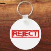 Stempel afwijzen sleutelhanger (Voorkant)