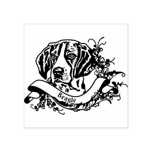 Stempel Anno 1900 mit Beagle  (Afrduk)