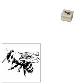 Stempel Biene, bee (Gestempeld)