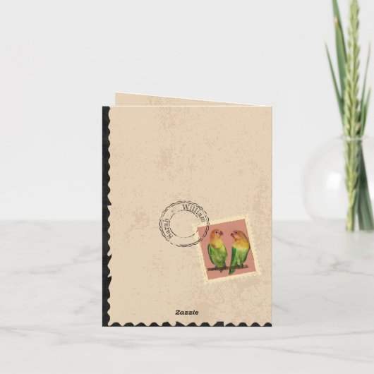 stempel bruiloft uitnodiging (Achterkant)