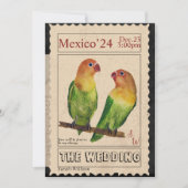  stempel bruiloft uitnodiging (Voorkant)