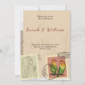 stempel bruiloft uitnodiging (Achterkant)