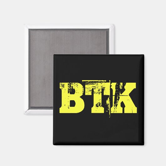 STEMPEL BTK VIERKANTE MAGNEET (Voorkant / Achterkant)