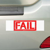 Stempel Bumpersticker (Op auto)