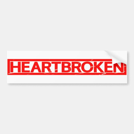 Stempel Bumpersticker (Voorkant)