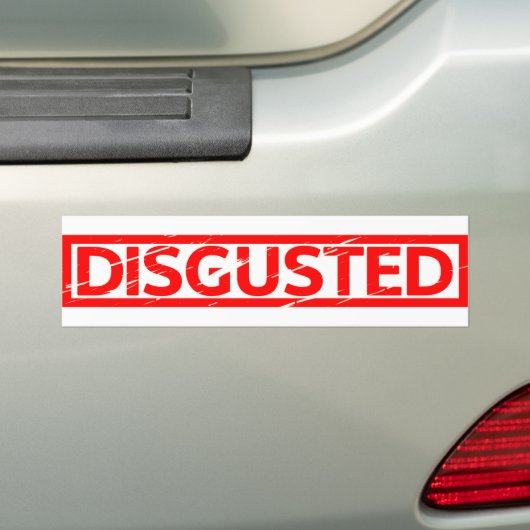 Stempel Bumpersticker (Op auto)