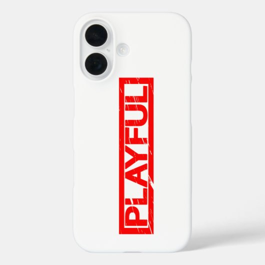 Stempel Case-Mate iPhone Case (Achterkant)