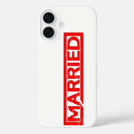 Stempel Case-Mate iPhone Case (Achterkant)