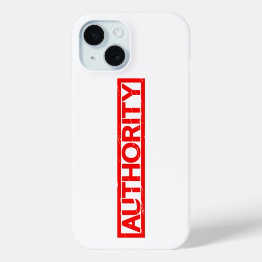 Stempel Case-Mate iPhone Case (Achterkant)