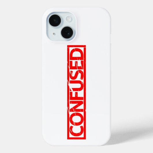 Stempel Case-Mate iPhone Case (Achterkant)