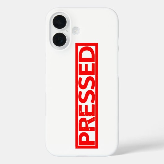 Stempel Case-Mate iPhone Case (Achterkant)