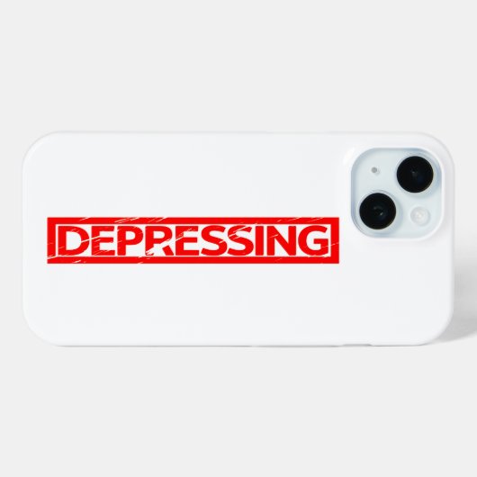 Stempel Case-Mate iPhone Case (Achterkant (horizontaal))