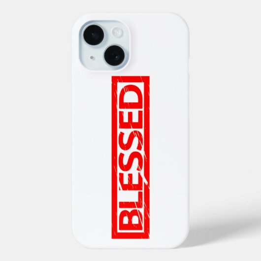 Stempel Case-Mate iPhone Case (Achterkant)