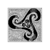 Stempel celtic Triskele (Afrduk)