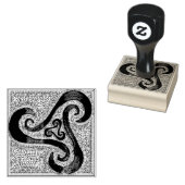 Stempel celtic Triskele (Gestempeld)