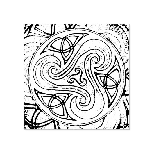 Stempel celtic Triskele (Afrduk)