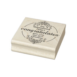 Stempel Cirkel - JOUW TEKST & IDEE - BLOEMEN 9