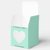 Stempel Cirkel - JOUW TEKST & IDEE - BLOEMEN 9 Bedankdoosjes (Geopend)