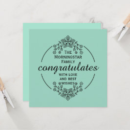Stempel Cirkel - JOUW TEKST & IDEE - BLOEMEN 9 Kaart