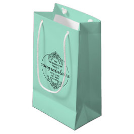 Stempel Cirkel - JOUW TEKST & IDEE - BLOEMEN 9 Klein Cadeauzakje