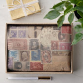 stempel Collage Shabby Chic Decoupage Tissuepapier (Geschenk)