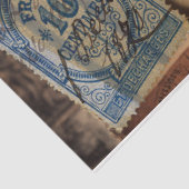  stempel collage tissuepapier (Detail)