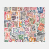 Stempel Collectie Deken voor Traveller Lovers (Voorkant (Horizontaal))