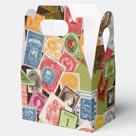 Stempel Collector Favor Box Bedankdoosjes (Geopend)