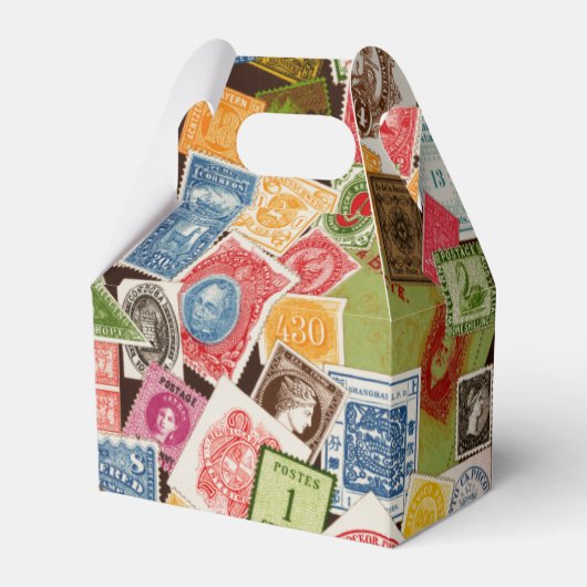 Stempel Collector Favor Box Bedankdoosjes (Voorkant Zijde)