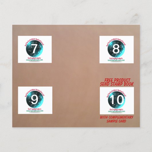 Stempel Coupon Book Flyer (Achterkant)