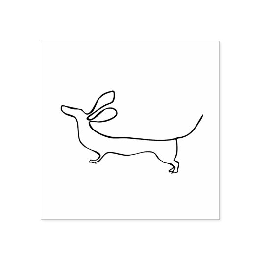 Stempel Dachshund (Afrduk)