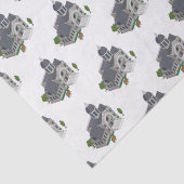 Stempel decoratief papier (Detail)